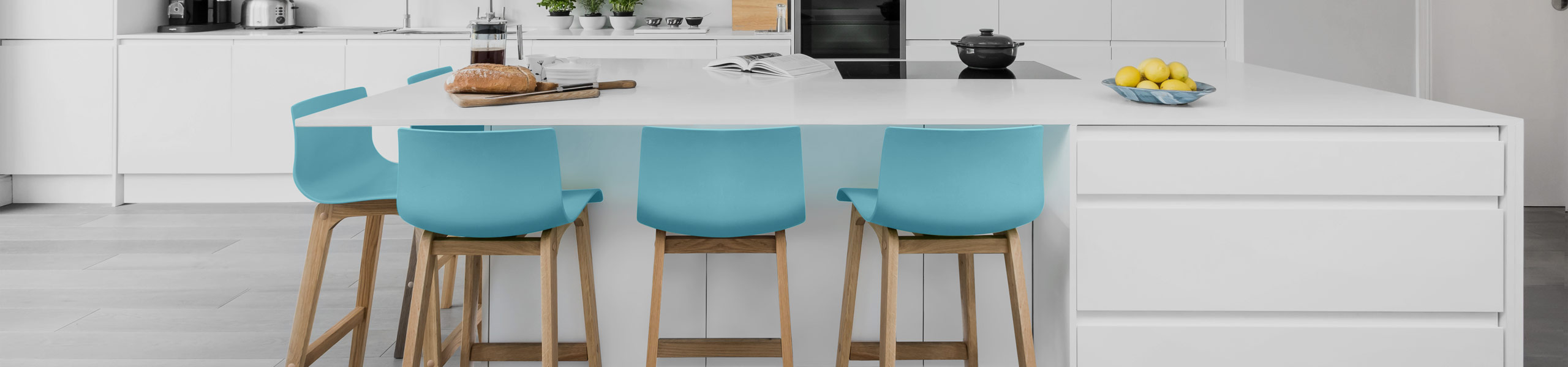 Drift Oak & Blue Bar Stool Video Banner