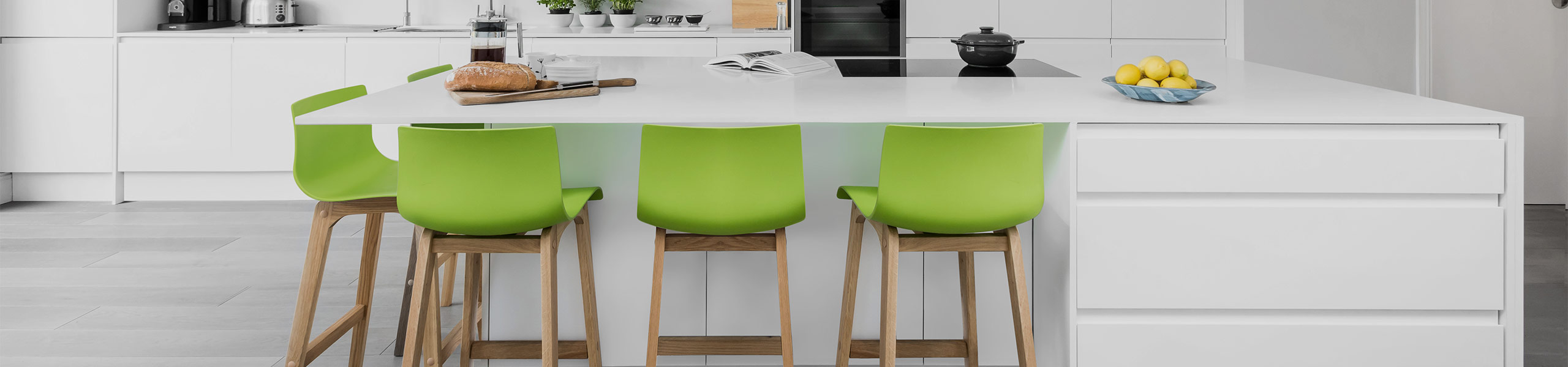 Drift Oak & Green Bar Stool Video Banner