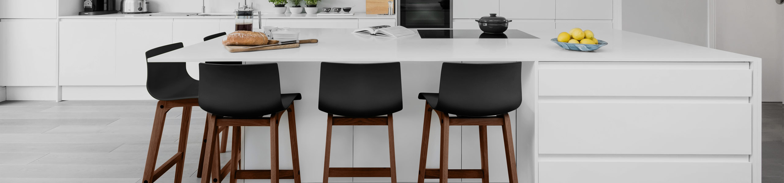 Drift Walnut & Black Bar Stool Video Banner