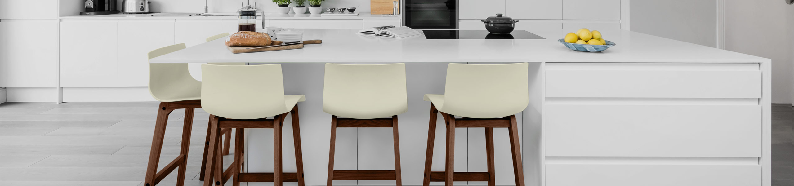 Drift Walnut & Cream Bar Stool Video Banner