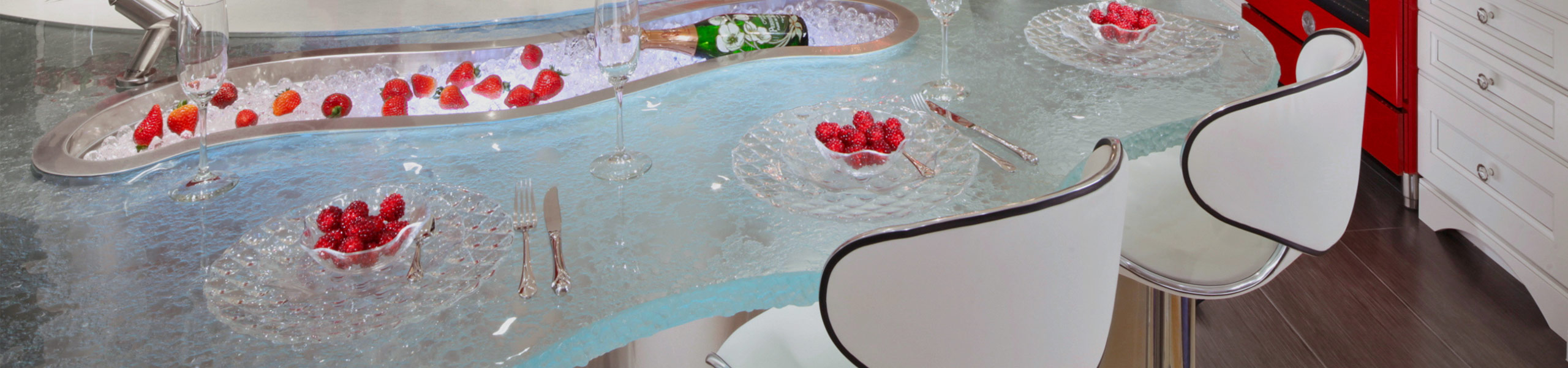 Duo Bar Stool White Video Banner