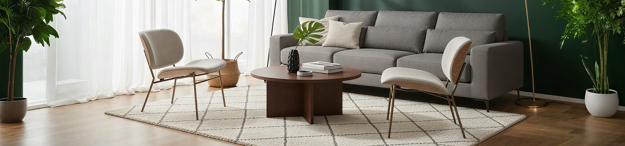 Dusk Chair Beige Fabric Video Banner