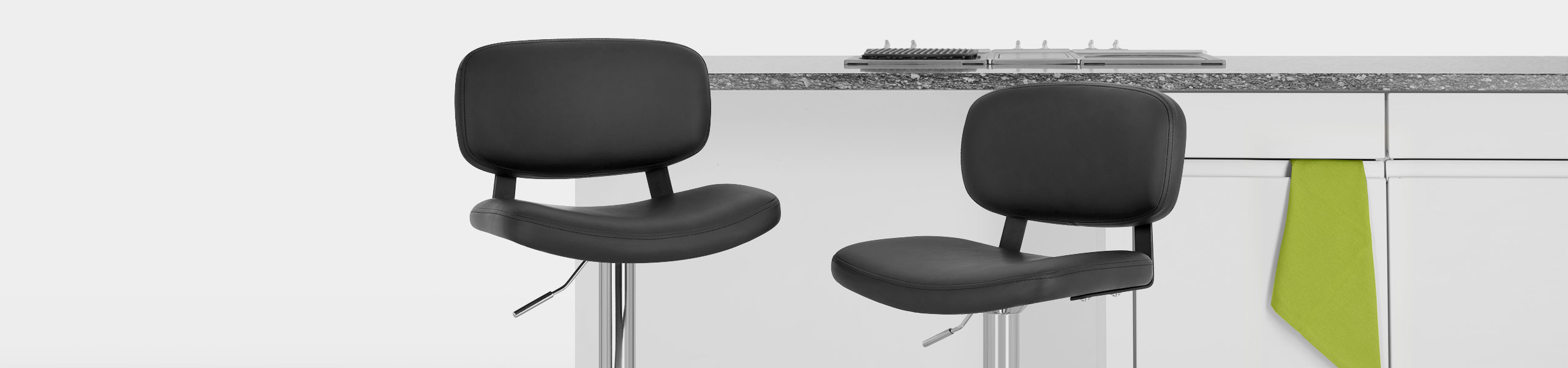 Edge Bar Stool Black Video Banner