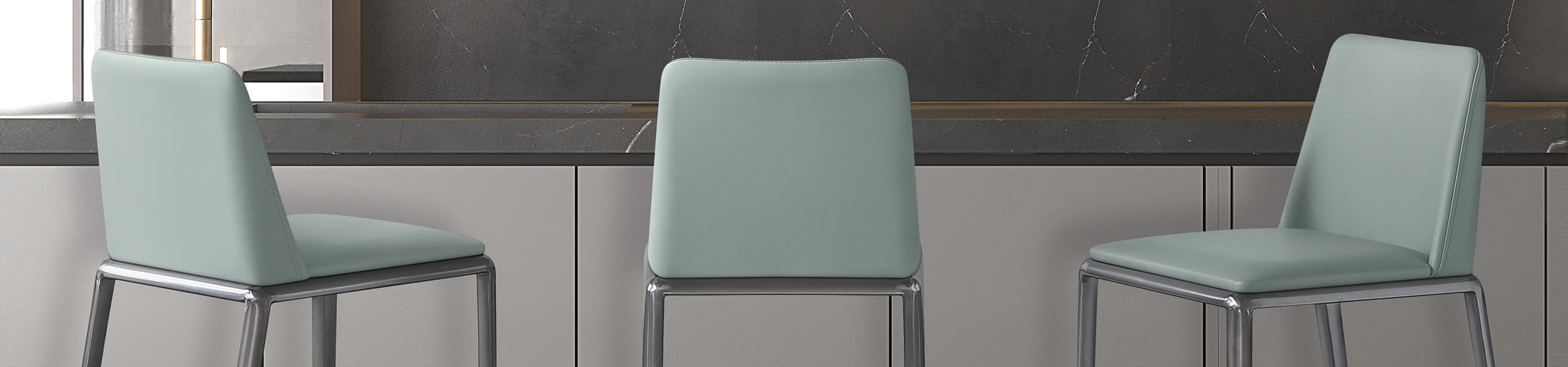 Elise Bar Stool Sky Blue Video Banner