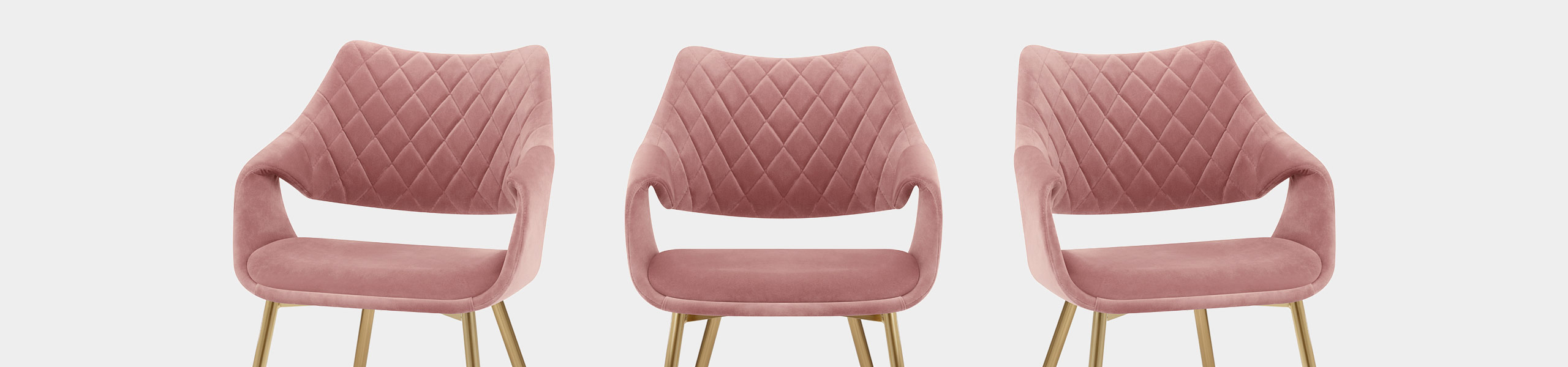 Fairfield Gold Chair Pink Velvet Video Banner