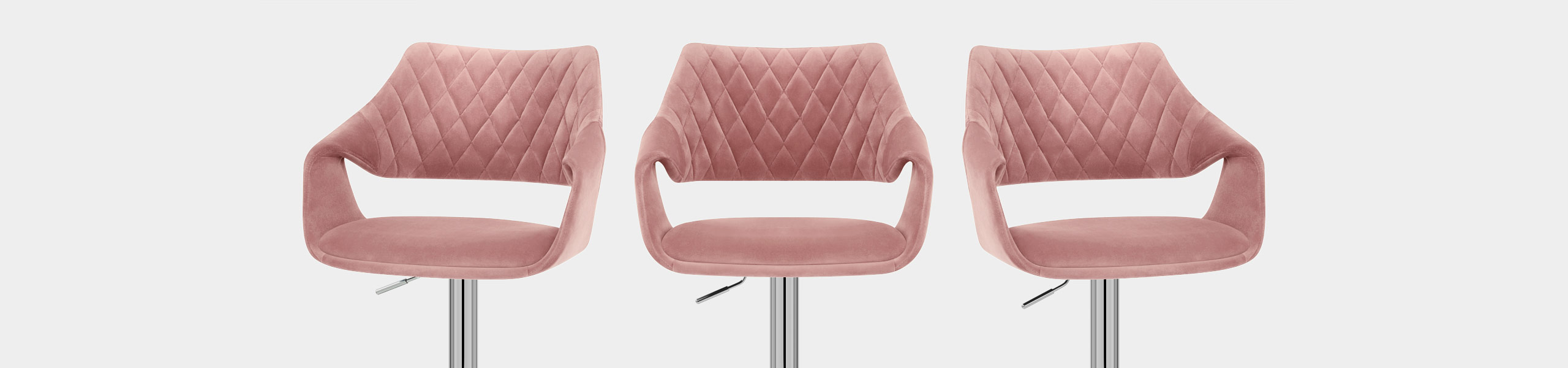 Fairfield Bar Stool Pink Velvet Video Banner