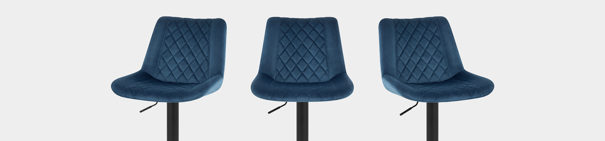 Faro Bar Stool Blue Velvet Video Banner