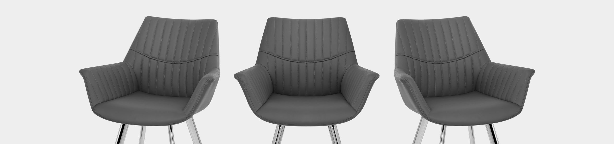 Finley Dining Chair Grey Video Banner