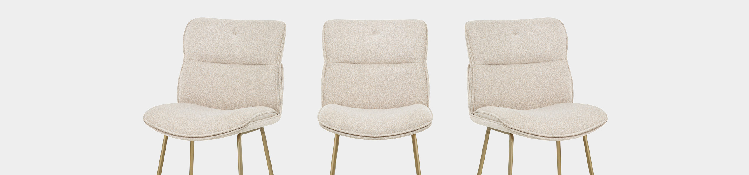 Finley Gold Stool Champagne Boucle Video Banner
