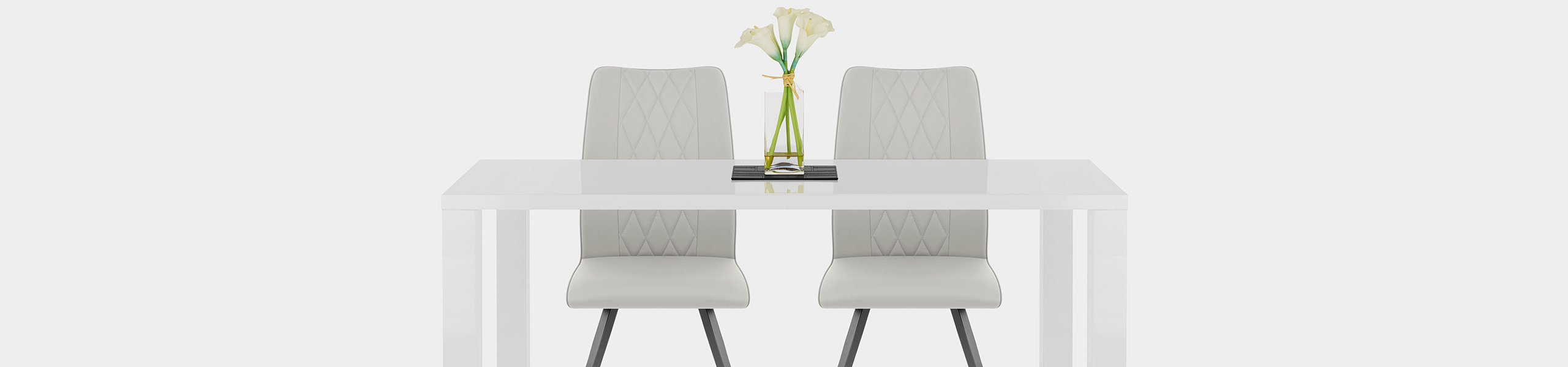 Gio Dining Chair Light Grey Video Banner