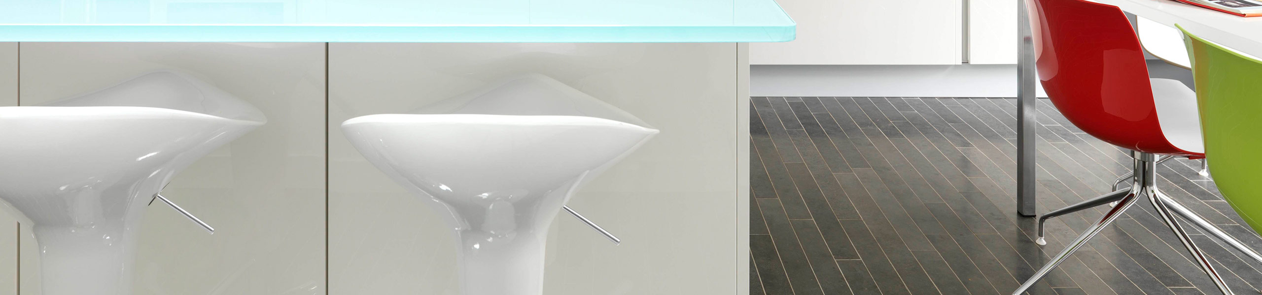 Gloss Coco Bar Stool White Video Banner