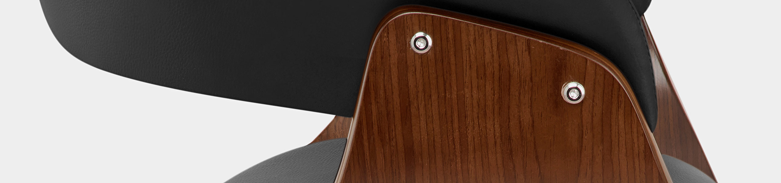 Grafton Stool Walnut & Black Video Banner