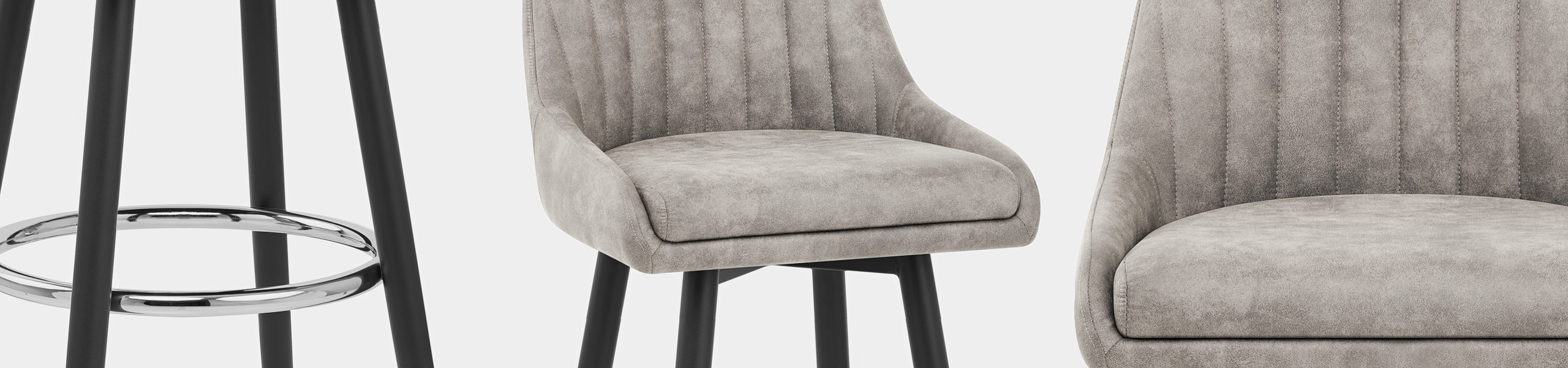 Hamilton Bar Stool Antique Grey Video Banner