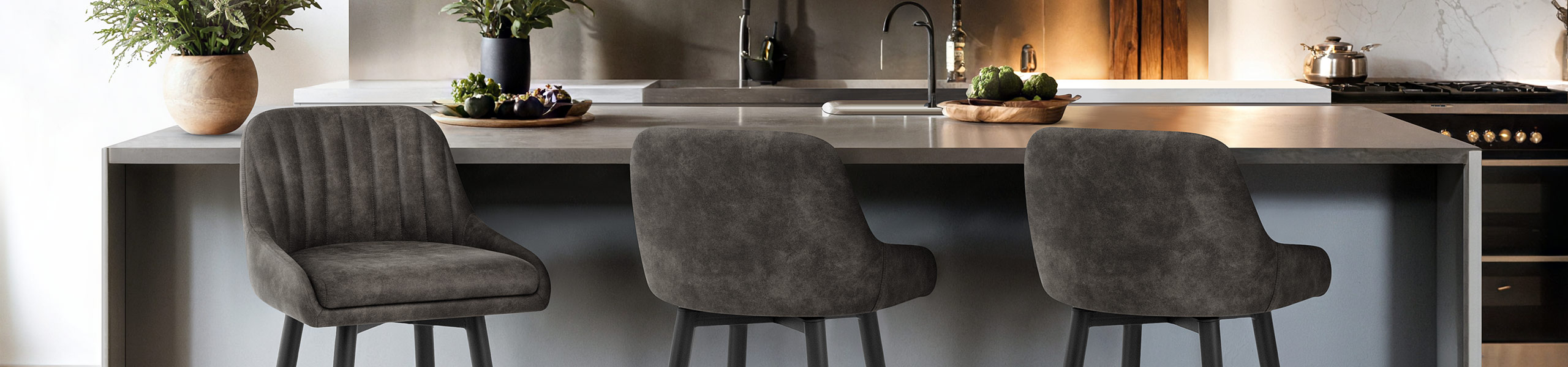 Hamilton Bar Stool Antique Charcoal Video Banner