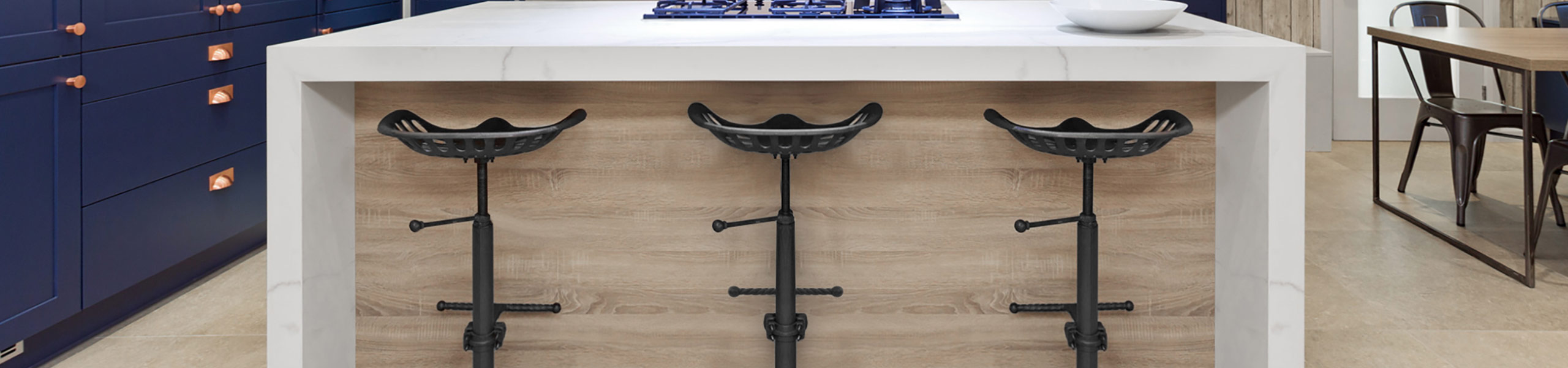 Harvester Stool Gunmetal Video Banner