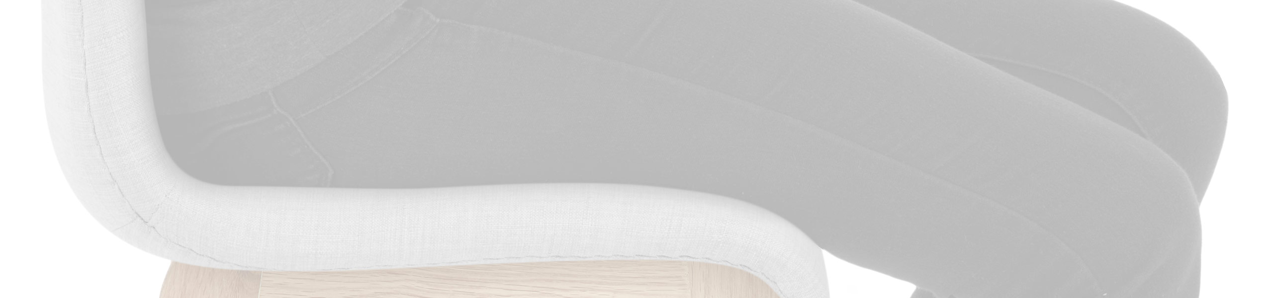 High Drift Oak & Light Grey Fabric Stool Review Banner