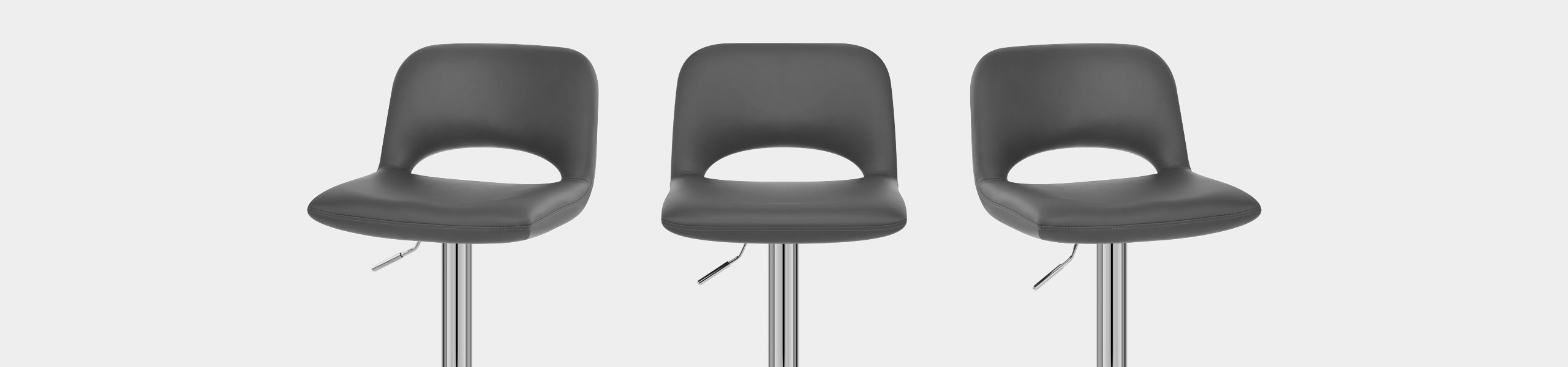 Hugo Bar Stool Grey Video Banner