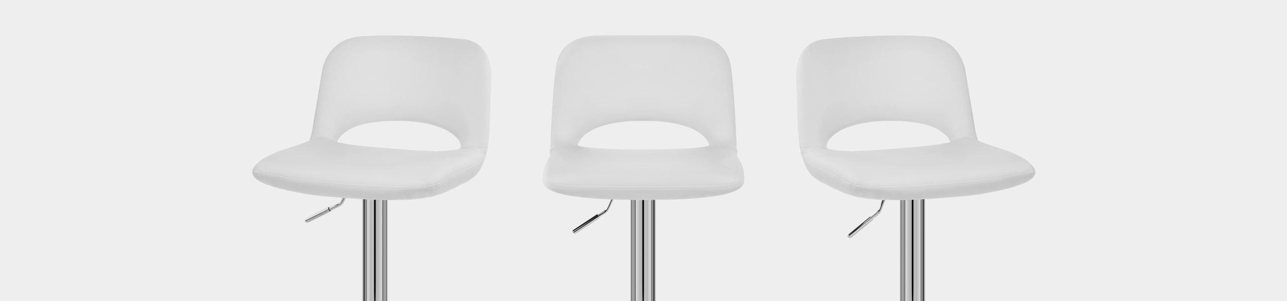 Hugo Bar Stool White Video Banner