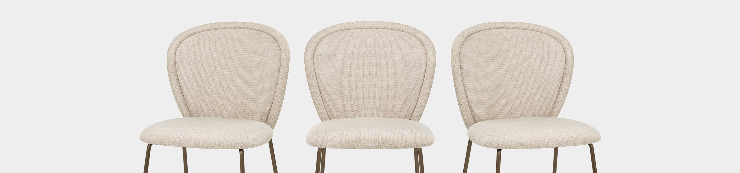 Isabella Dining Chair Beige Fabric Video Banner