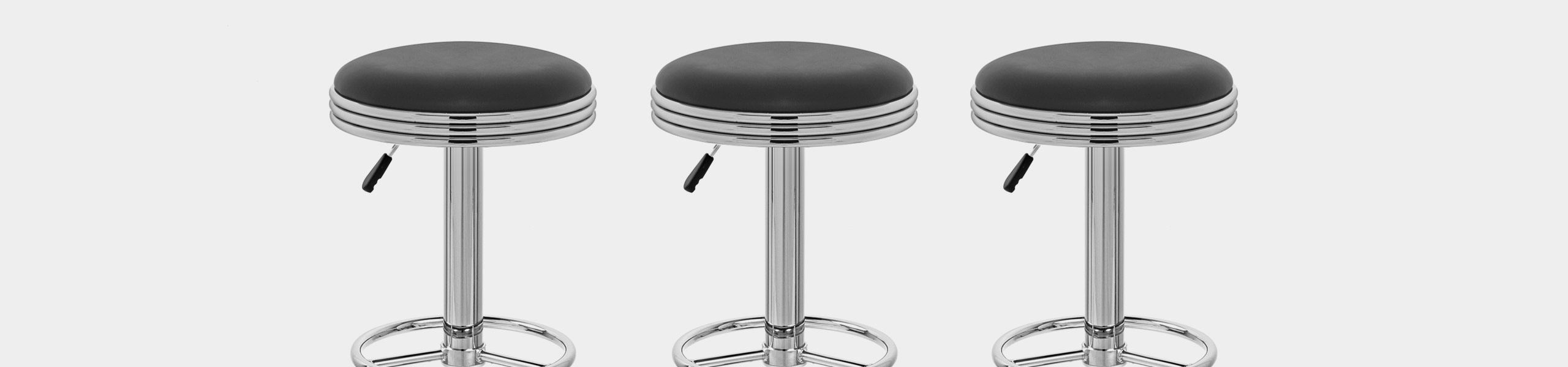 Java Diner Stool Black Video Banner