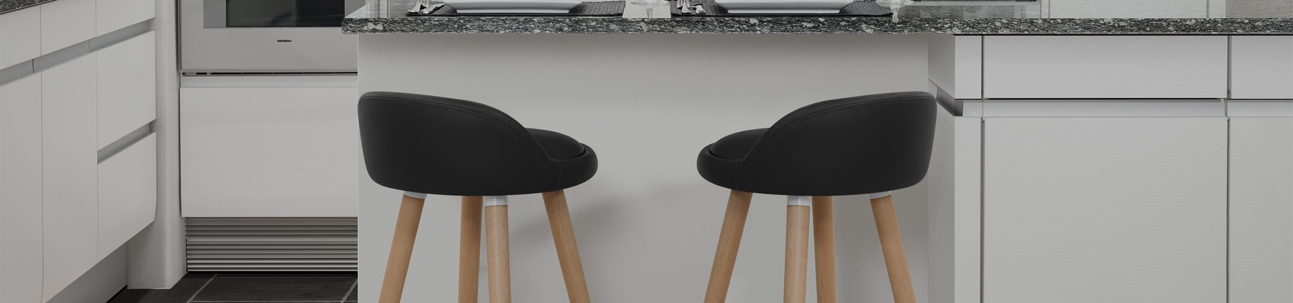 Jive Wooden Stool Black Video Banner