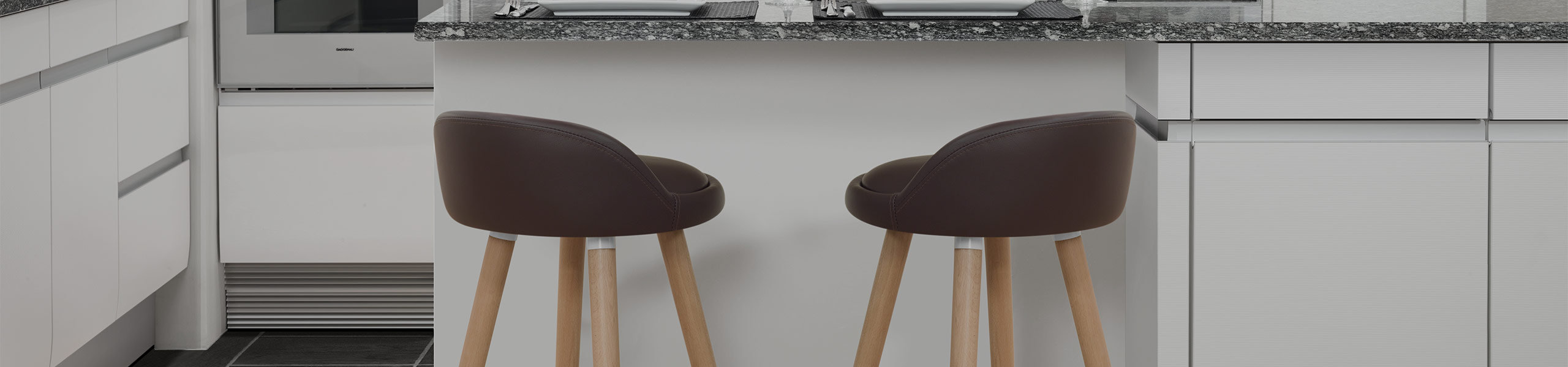 Jive Wooden Stool Brown Video Banner
