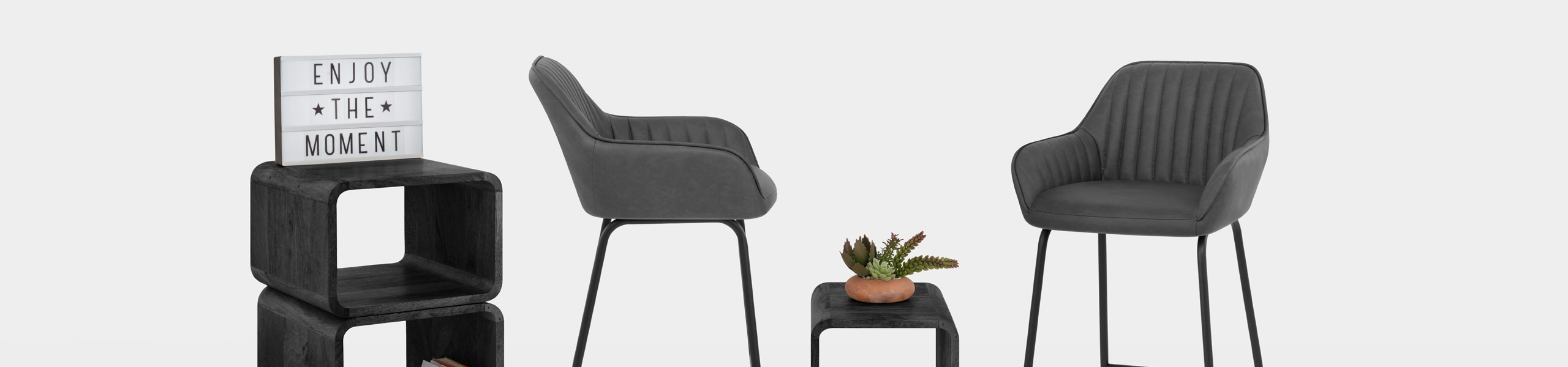 Kanto Bar Stool Charcoal Video Banner