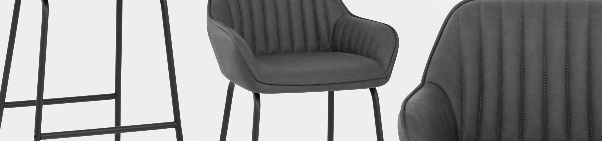 Kanto Bar Stool Charcoal Video Banner