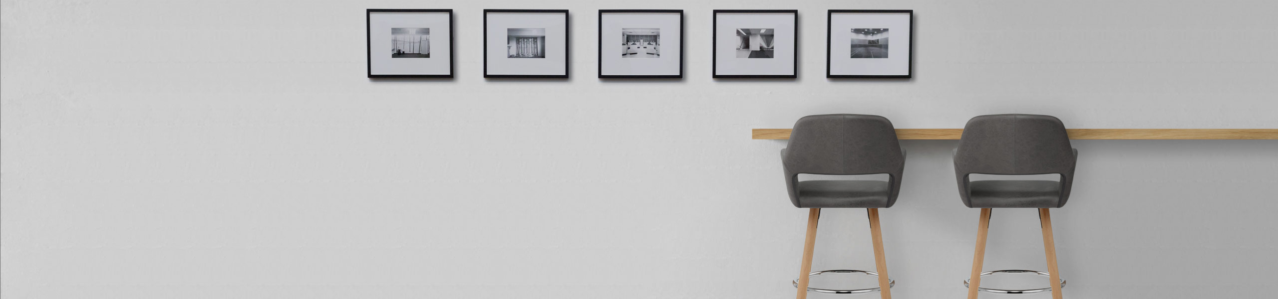 Kite Wooden Stool Grey Video Banner