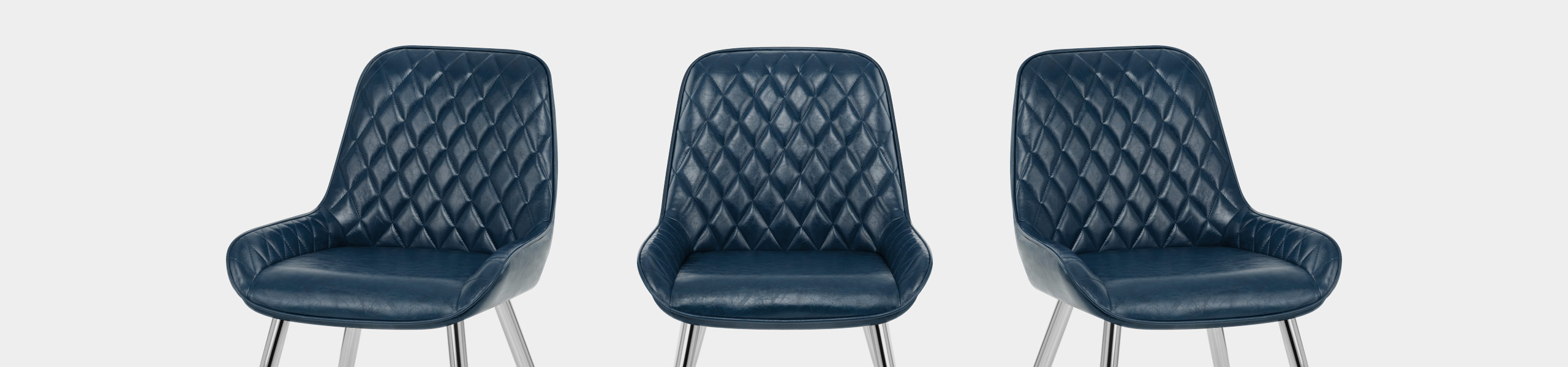 Lincoln Chrome Chair Antique Blue Video Banner
