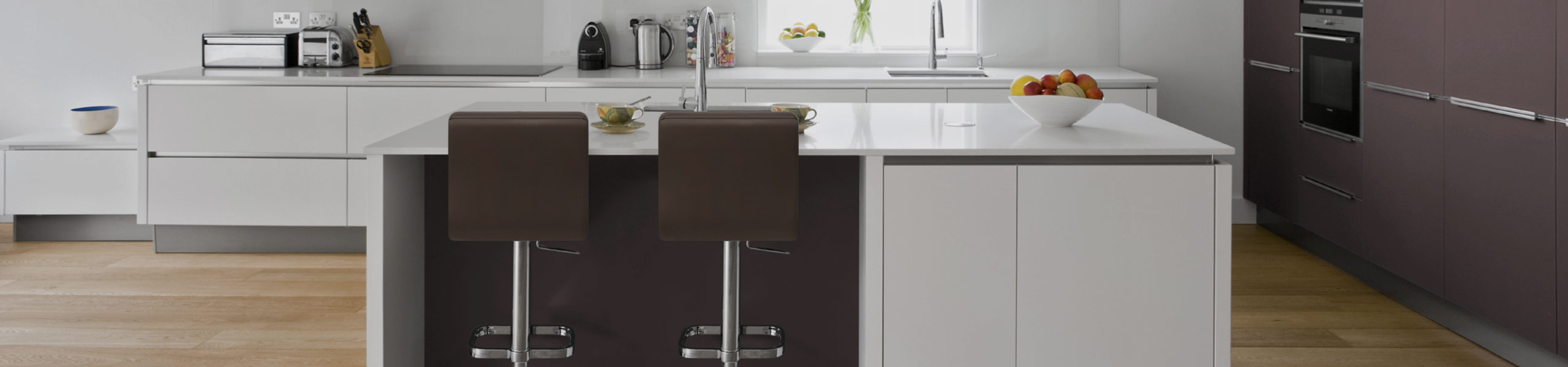 Lush Chrome Stool Brown Video Banner