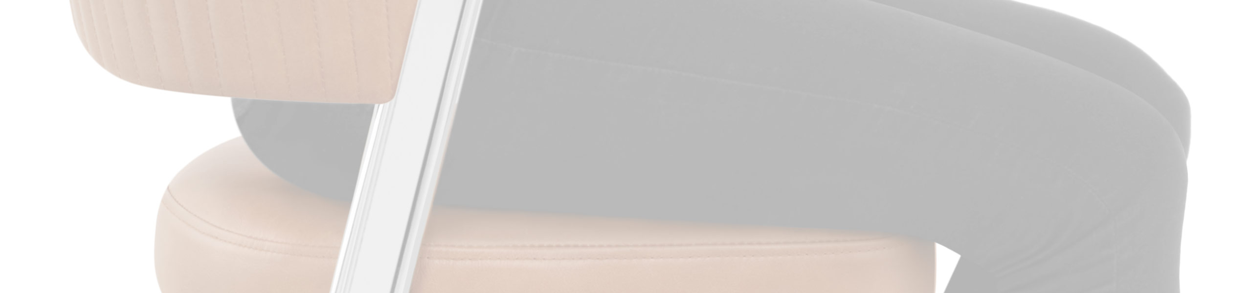 Lusso Chrome Bar Stool Brown Leather Review Banner