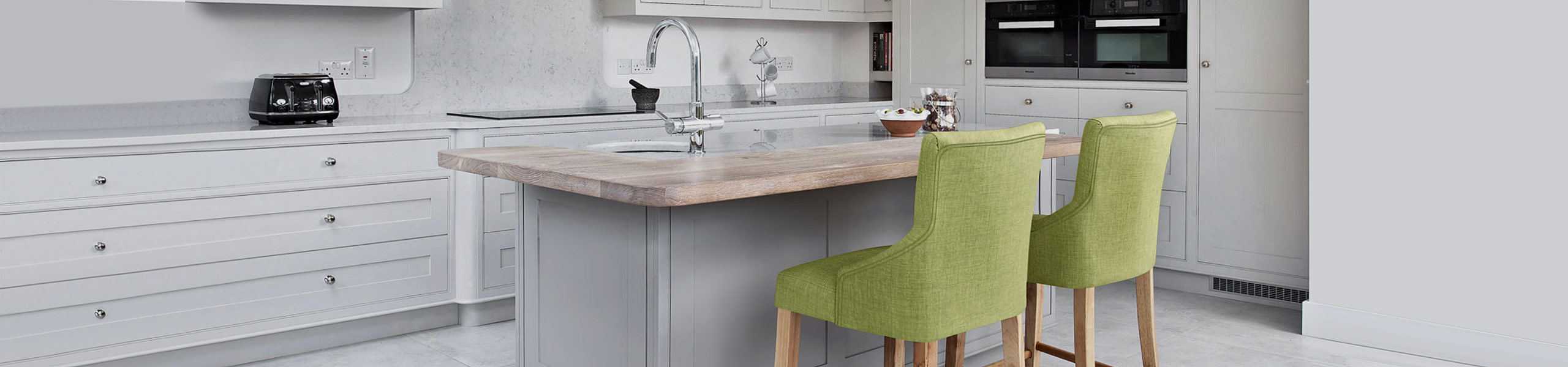 Magna Oak & Green Fabric Bar Stool Video Banner