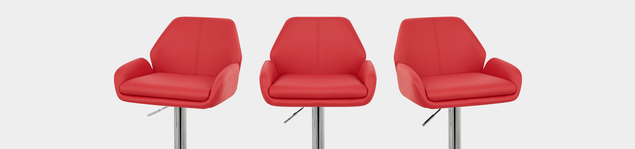 Manhattan Bar Stool Red Video Banner
