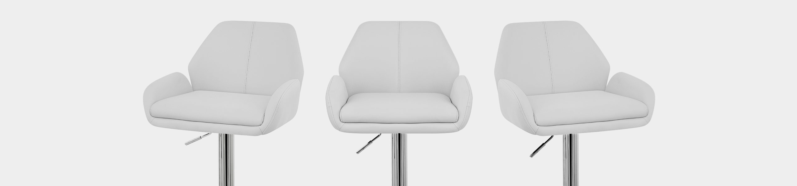 Manhattan Bar Stool White Video Banner