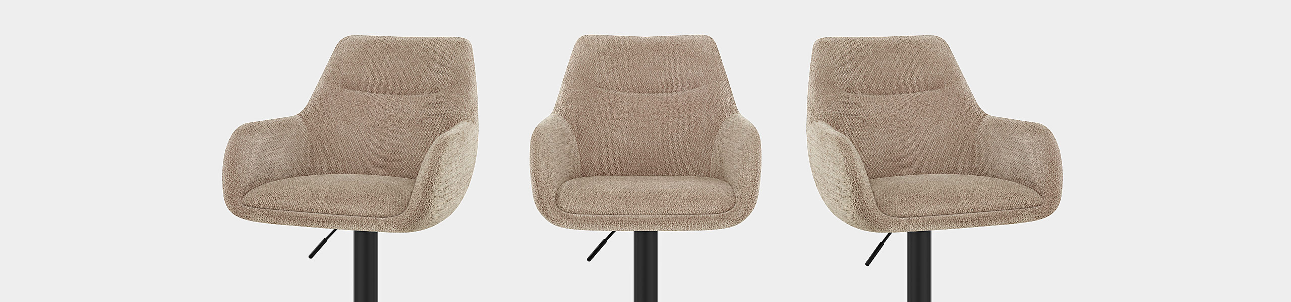 Matteo Bar Stool Tweed Fabric Video Banner