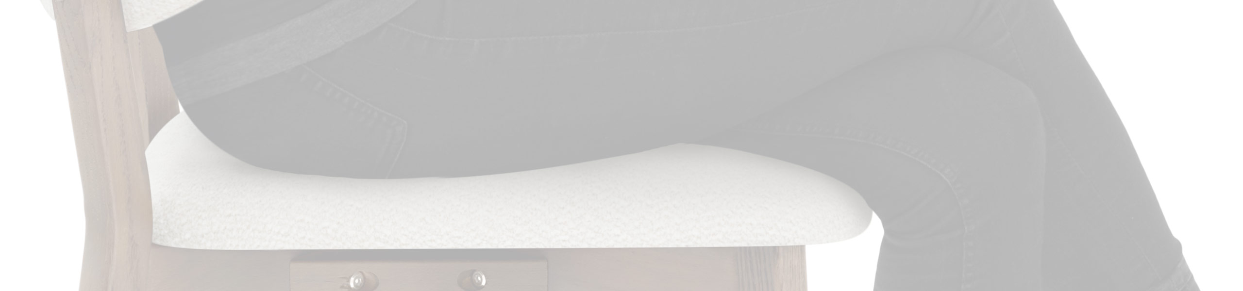 Maya Light Oak Chair Ivory Fabric Review Banner