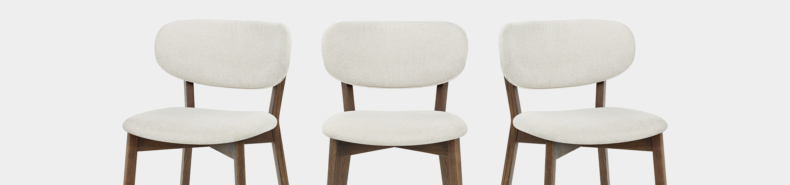 Maya Light Oak Chair Ivory Fabric Video Banner