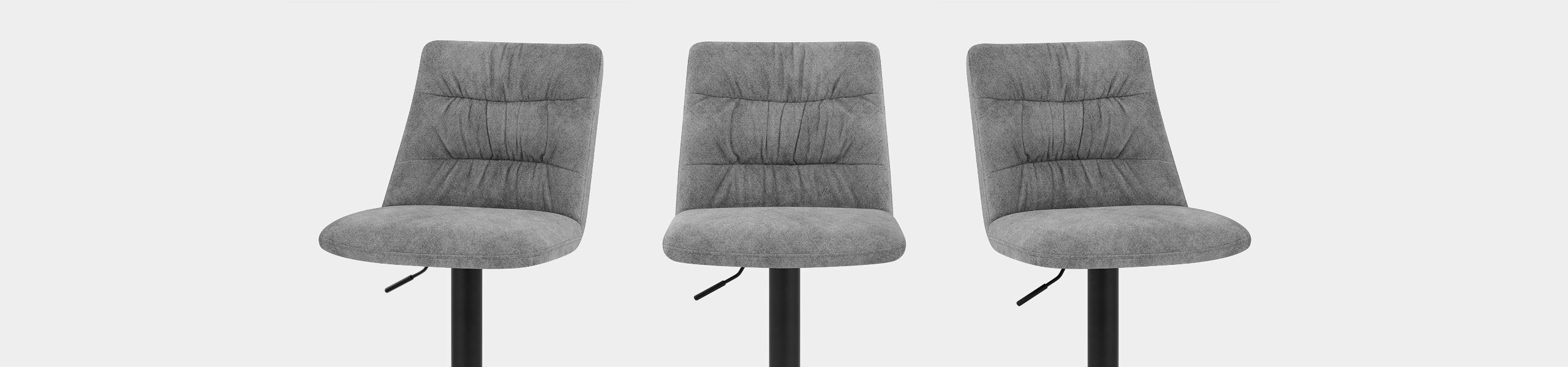 Mechu Bar Stool Grey Velvet Video Banner