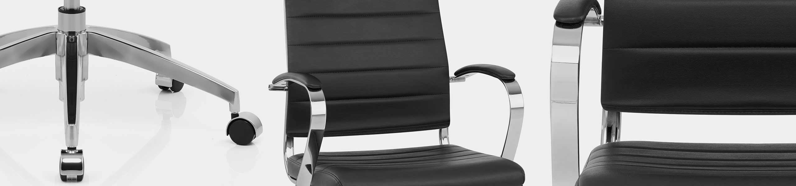 Metro Office Chair Black Video Banner