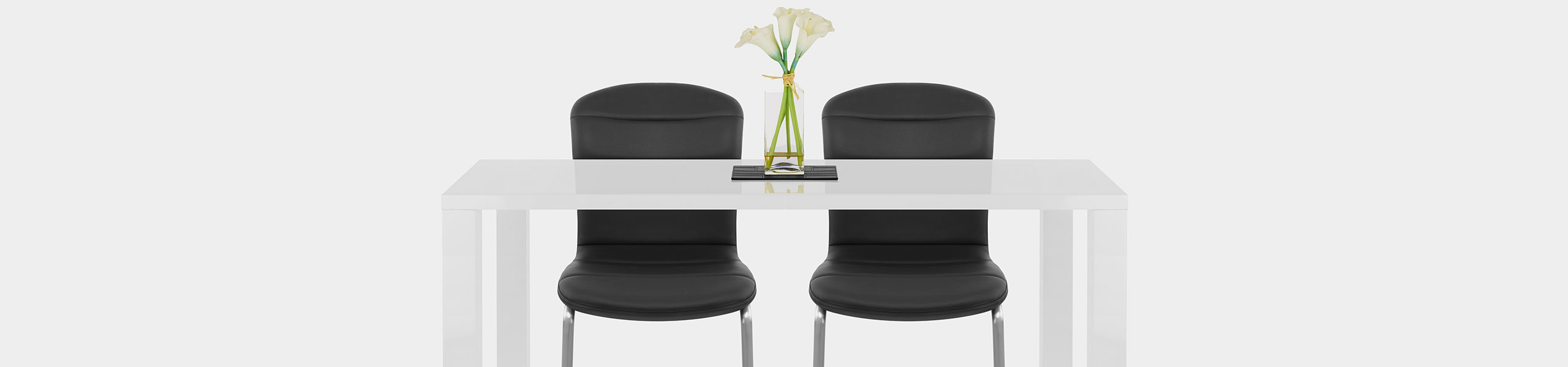 Mica Brushed Dining Chair Black Video Banner