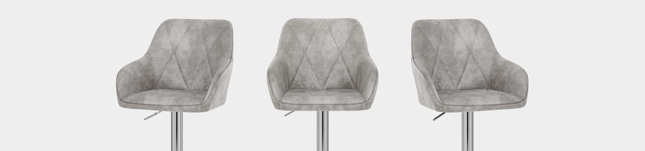 Modena Bar Stool Antique Light Grey Video Banner