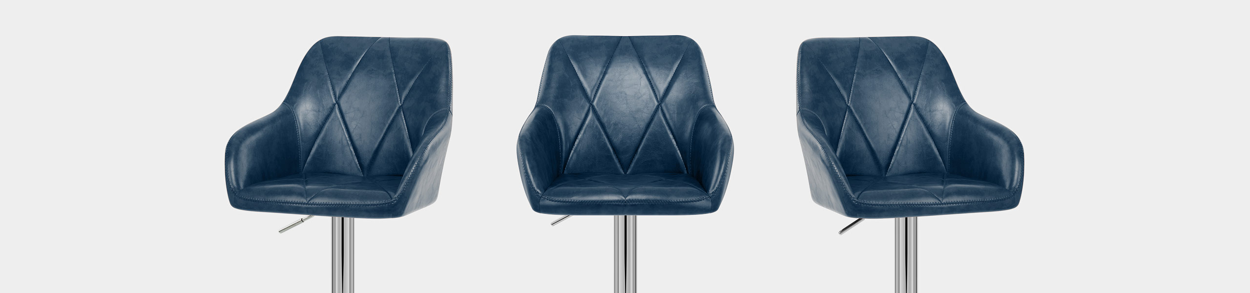 Modena Bar Stool Blue Video Banner