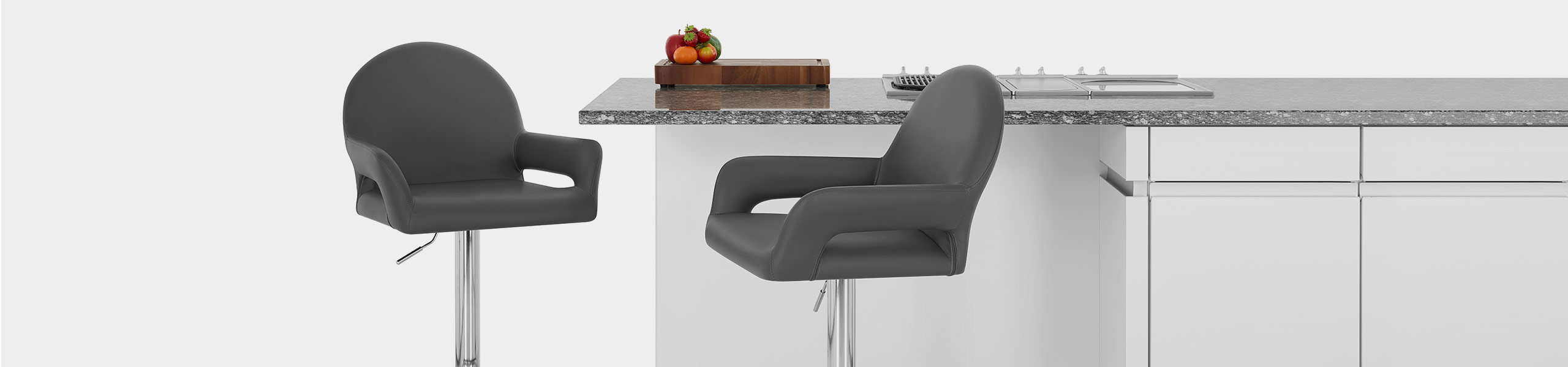 Munich Bar Stool Grey Video Banner