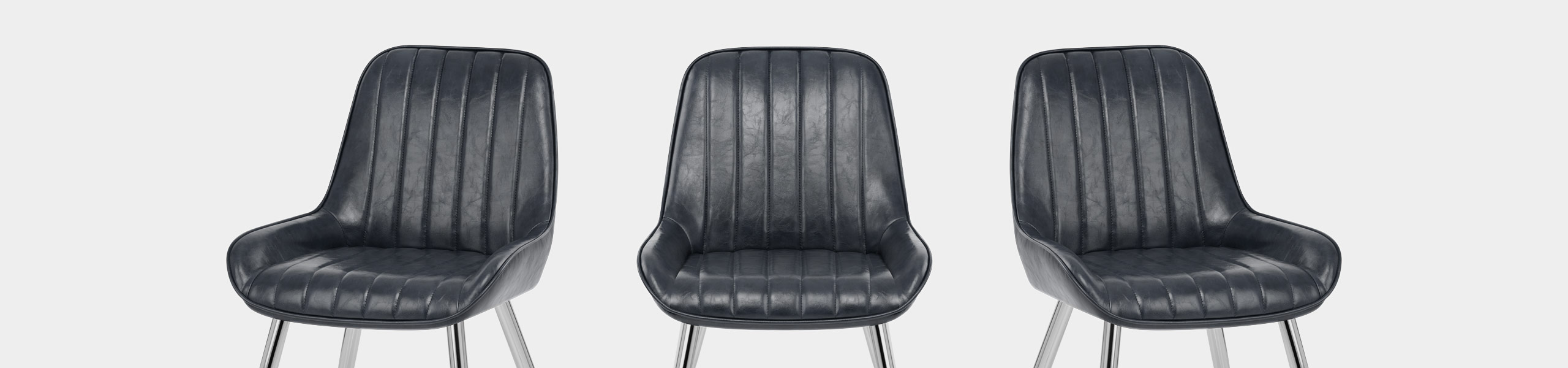 Mustang Chrome Chair Antique Slate Video Banner