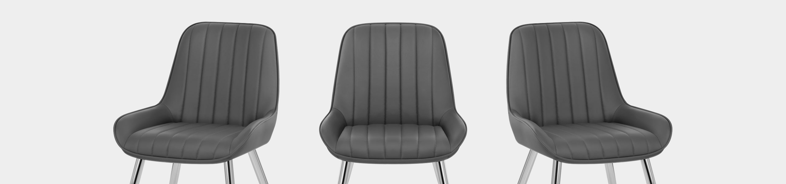 Mustang Chrome Chair Grey Video Banner