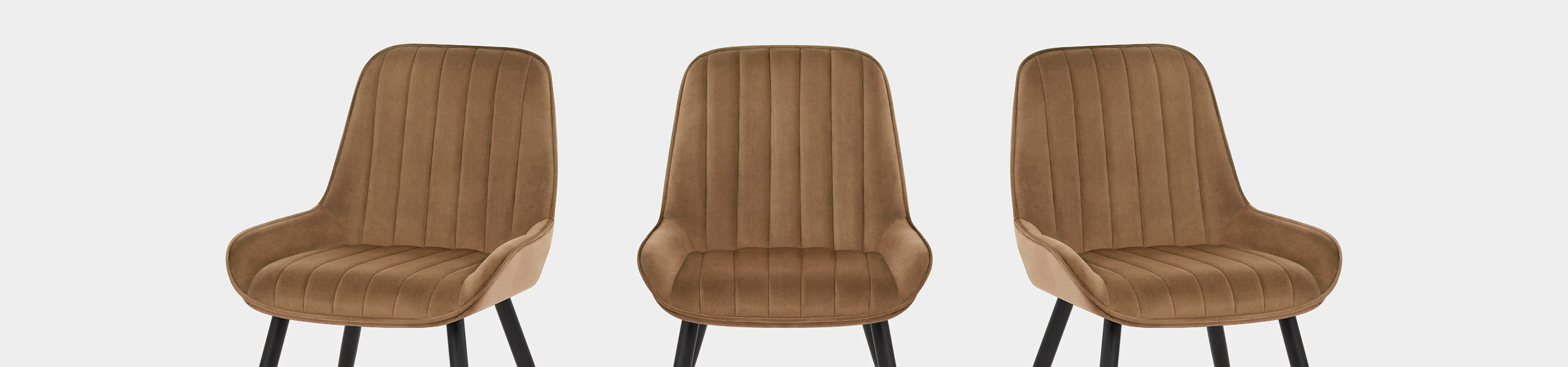 Mustang Chair Brown Velvet Video Banner