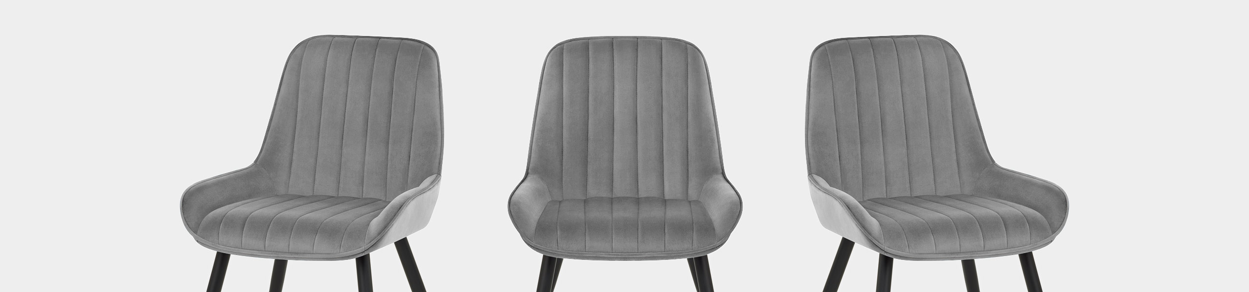 Mustang Chair Dark Grey Velvet Video Banner