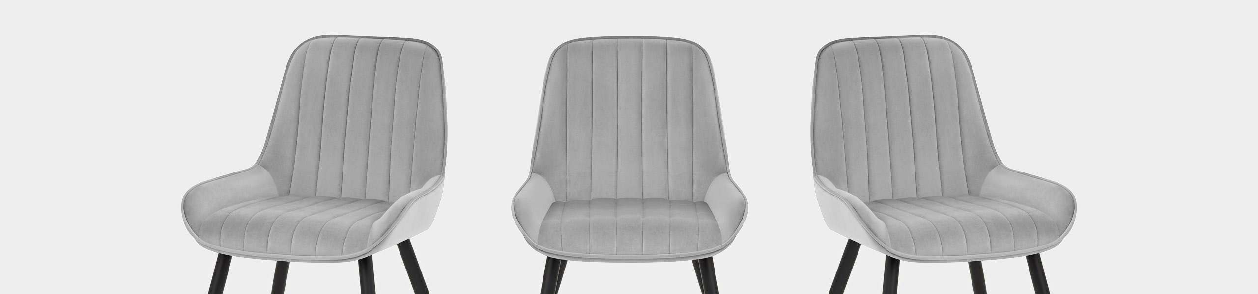 Mustang Chair Grey Velvet Video Banner