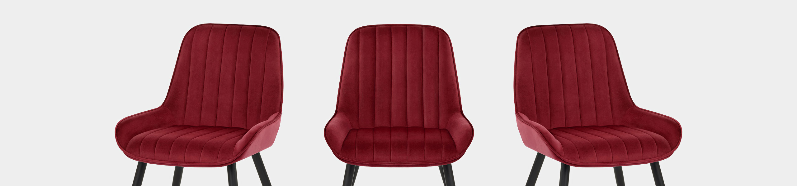 Mustang Chair Red Velvet Video Banner
